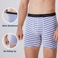 thumbnail image 6 of Men's Breathable Boxer Briefs,Bamboo Viscose Underwear for Men,M-XXL,5 Pack, 6 of 9