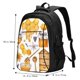 thumbnail image 5 of Balery Honey Bee Set Mochila con carga USB para hombre y mujer - Mochila impermeable y antirrobo para portátil con puerto USB para viajes, trabajo, estudios y universidad, 5 of 7