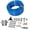 Blue 1/2" x 100 Ft, variant on 3/4" x 100ft PEX-AL-PEX Tubing with Aluminum Outlet Blocks, Compressed Air Piping System, Compressor Hose Accessories, Black Tubing