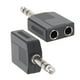 thumbnail image 2 of Accesorios para equipos de audio 1 Adaptador Estéreo 6.35mm /4" a 2Mono Jack Audio Splitter FLhrweasw El nuevo, 2 of 6