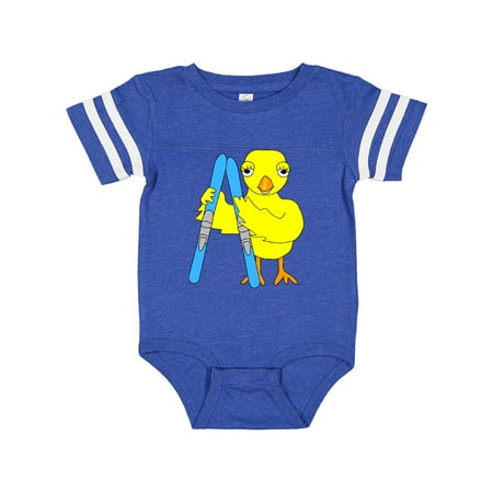 

Inktastic Ski Chick Gift Baby Girl Bodysuit