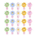 thumbnail image 2 of 20 Paquetes de Mini Pinzas para el Pelo de Mascotas ANGGREK 14 Pulgadas Colores Mezclados Forma de Margarita, 2 of 8