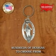 thumbnail image 4 of Bluefish Keychain, Saltwater Fish, S053KC, Key Fob, Key Ring, Keys, Zipper Pull, Luggage Tag, Pewter, Backpack, Over 300 Keychains Designs, Handmade in the USA, 4 of 7