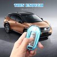 thumbnail image 6 of Key Fob Cover Compatible with Infiniti Q50 Q60 QX60 QX50 QX55 2019-2024 Keychain Case Holder Protector,Blue, 6 of 7