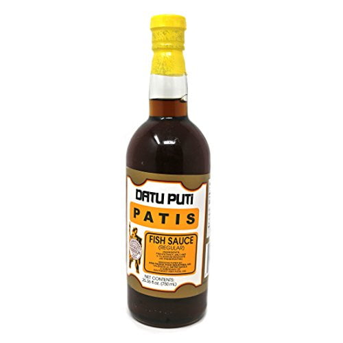 Datu Puti Patis Fish Sauce 25.36 Fl Oz / 750 Ml [Pack of 2] Walmart