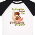 thumbnail image 4 of Inktastic My Grandma Loves Me to the Moon and Back Boys or Girls Toddler T-Shirt, 4 of 5