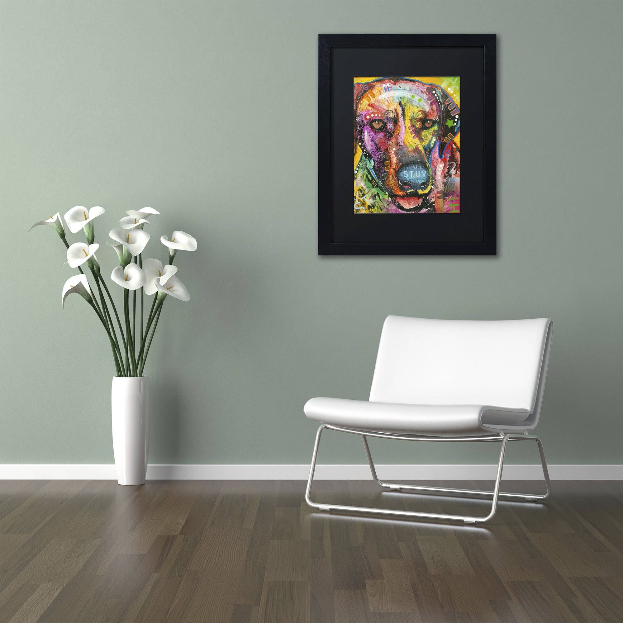 Trademark Fine Art "Ready to go" Canvas Art by Dean Russo, Black Matte, Black Frame