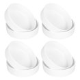 thumbnail image 1 of Soporte inferior para maceta, 8 piezas, bandeja de plástico para maceta, plato de agua, plato redondo blanco, 1 of 6