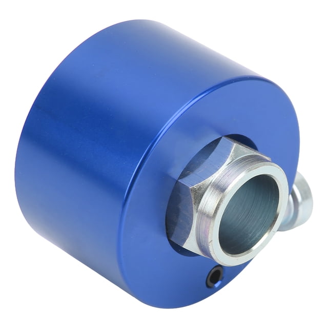 Kit de Desserrage Rapide de Volant, Adaptateur de Moyeu de Volant Haute Résistance Robuste et Professionnel de Haute Précision avec Bouton-Poussoir pour Volant 3 Trous Bleu