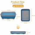 thumbnail image 3 of Collapsible Dish Pans – 10L (2.6 Gal) Foldable Sink Tub, 14.5'' X 10.5'' X 5", C, 3 of 10