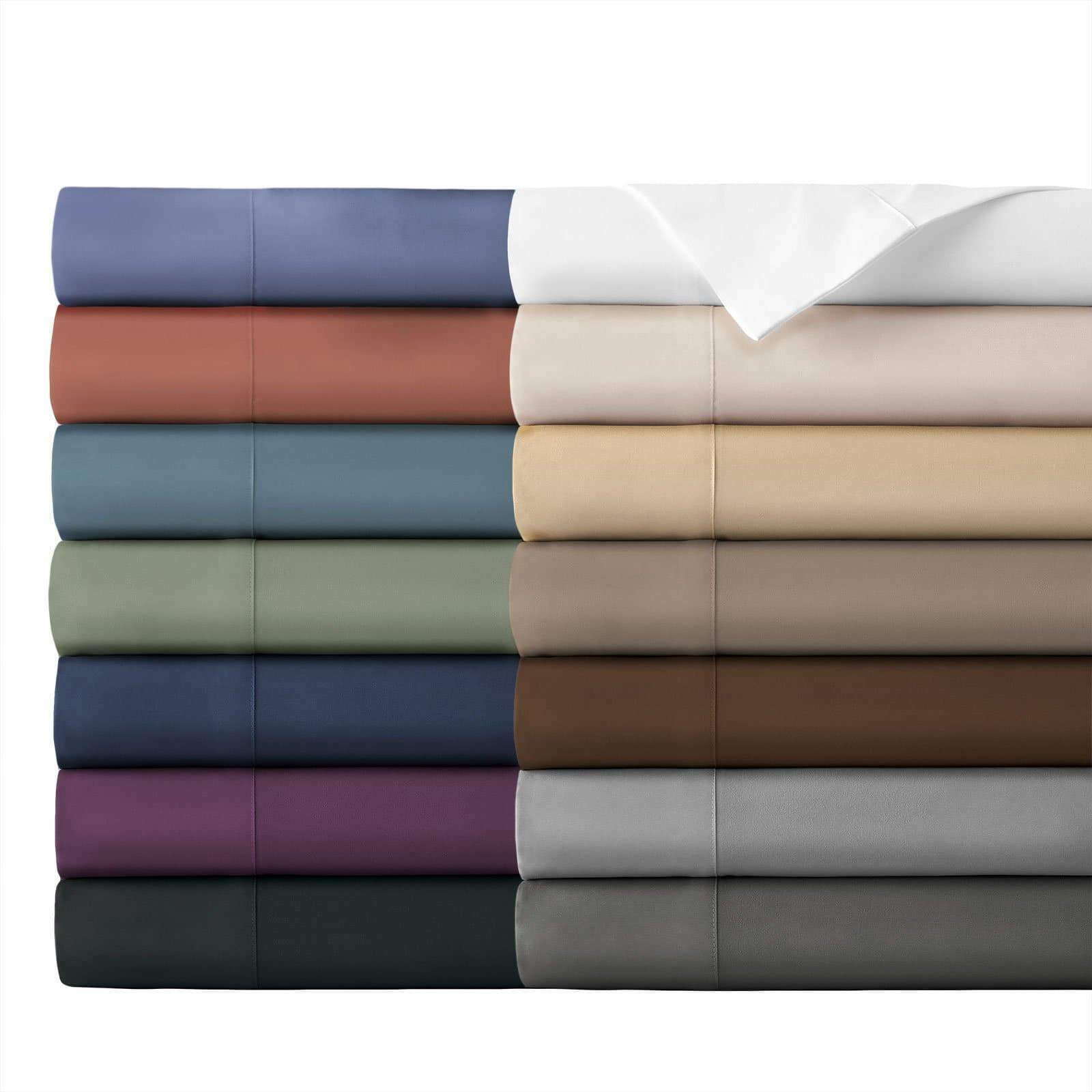 6 PIECE ULTRA PREMIUM SOFT QUALITY COMFORT COLLECTION DEEP POCKET BED SHEET SET