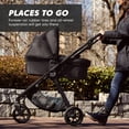 thumbnail image 3 of Baby Jogger City Mini GT2 All-Terrain Stroller, Black, Complete with Adjustable Handlebar, Hand-Operated Parking Brake, and car seat Adapter, 3 of 5