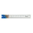 thumbnail image 2 of Westcott 12" Clear Acrylic Ruler, Imperial/Metric, 2.2 lb.,1-Count, Not Bulk, Middle School Level, 2 of 10
