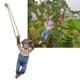 thumbnail image 5 of Estatua Colgante De Jardín De Mono, Resina Sintética, Resistente A La Intemperie, Hecha A Mano, Decoración De Jardín De Mono Colgante, De Larga Duración Para Césped, Porche,, 5 of 7
