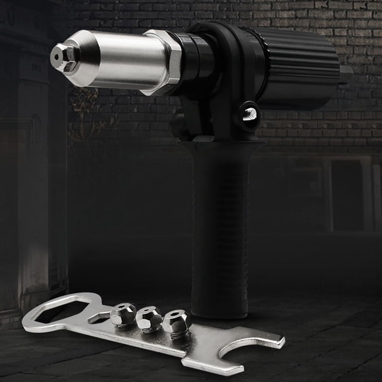 Kit adaptador de remachadora eléctrica, juego de convertidor de pistola remachadora de taladro, accesorios para herramientas manuales que ahorran mano de obra