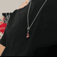 thumbnail image 3 of Collar 925 En Plata Con Dije Los Vengadores Spiderman Red, 3 of 5