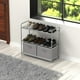 thumbnail image 4 of Closet Storage Simple Houseware, 3 niveles con 2 cajones, color gris, 4 of 8