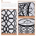 thumbnail image 3 of IFANLANDOR Black Lamp Shade Cover Iron Design 1Pcs For Bedroom Decor, 3 of 5