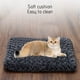 thumbnail image 5 of pstuiky Cama ortopédica para mascotas colchón de espuma con base antideslizante cómoda y antiansiedad., 5 of 7