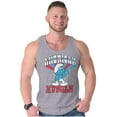 thumbnail image 5 of Hefty Smurf American Muscle USA Tank Top T Shirts Men Women Brisco Brands X, 5 of 6