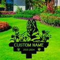thumbnail image 2 of Handmadetneonsign Belgian Tervuren Memorial Metal With Stake, Belgian Tervuren Metal Name Sign Stake, Dog Metal Stake Decor 45100, 2 of 5