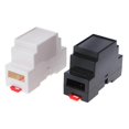 thumbnail image 1 of Caja electrónica de plástico para proyectos, 2 unidades, 88 x 37 x 59 mm, caja de conexiones PLC con riel DIN, 1 of 5