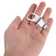 thumbnail image 5 of unbranded 5Ud Tirador De Dedo Con En Para Cajones Y Puertas De Camper Plata, 5 of 8
