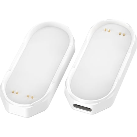 XIHAMA 2Pack Charging Base for PLAUD NotePin Charger Magnetic Charging Stand USB-C Charging Base compatible with PLAUD NotePin Voice Recorder