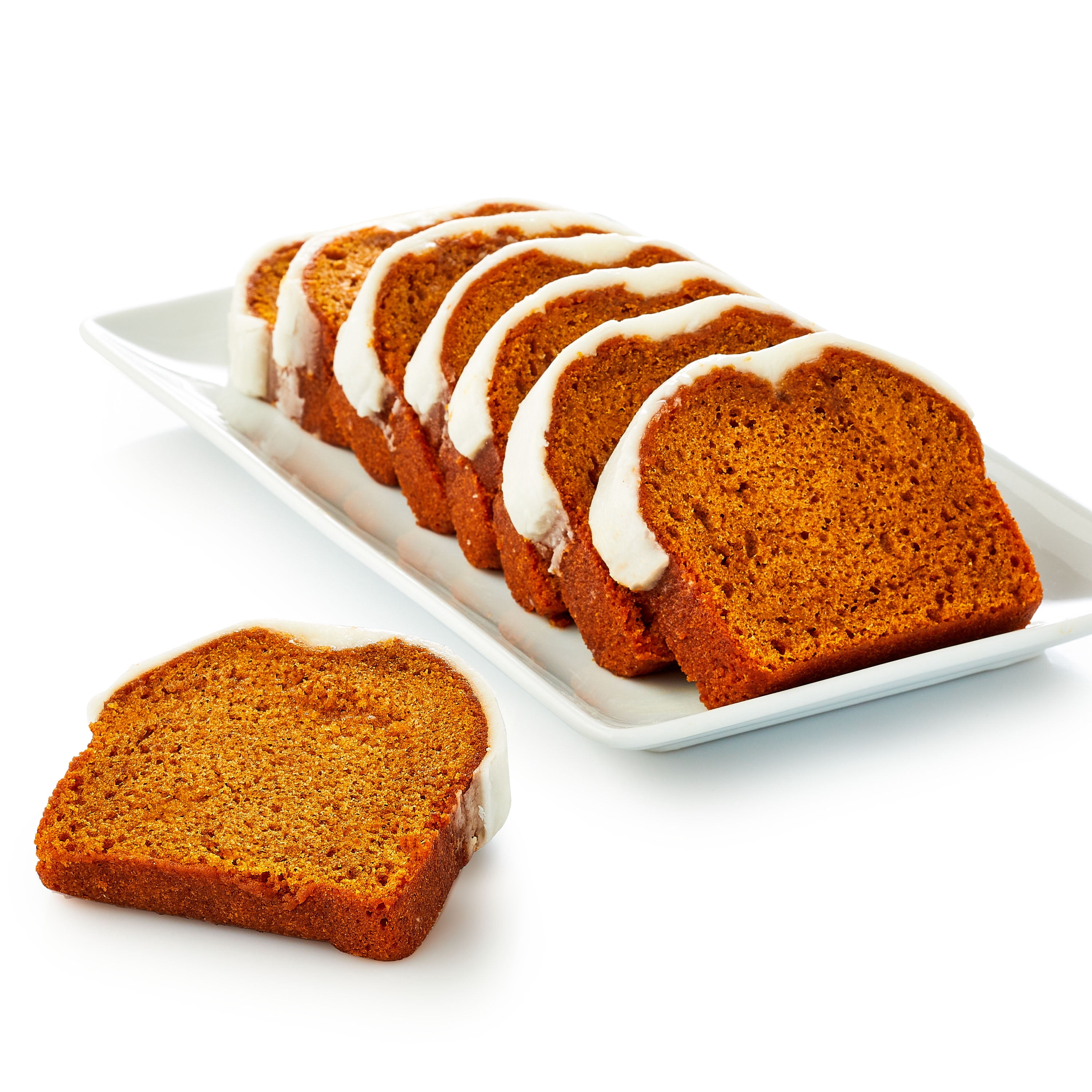 Marketside Iced Pumpkin Baked Sliced Cake, 14.1 oz, 8 Count