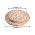 thumbnail image 2 of Wood Button Plugs 1 Inch Oak Hardwood Screw Hole Furniture Plugs 25Pcs, 2 of 3