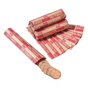 Penny Coin Wrappers Penny Sleeves Flat Penny Rolls Wrappers 100PCS