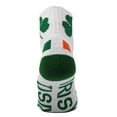 thumbnail image 2 of Irish St Patrick's Day White Quarter Socks - Donegal Bay - Unisex - One Size - Quarter, 2 of 2
