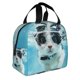 thumbnail image 2 of Easygdp Swimming Cat Goggles Bolsa Térmica Premium - Tela Oxford Impermeable, Gran Capacidad, Bolsillo Frontal, Unisex para Trabajo, Escuela, Actividades al Aire Libre y Picnics, 2 of 8