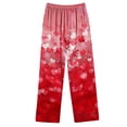 thumbnail image 3 of Luxalzxs Pajama Sets for Women 2 Piece Valentines Day Love Heart Print Pjs Sets Loungewear Sleepwear Matching Valentines Day Pajamas, 3 of 4