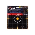 thumbnail image 3 of Ez Aim Adhesive Splash Reactive Paper Shooting Targets, 8 In Sight-In Grid, 6-Pack, Black & Orange, 3 of 6