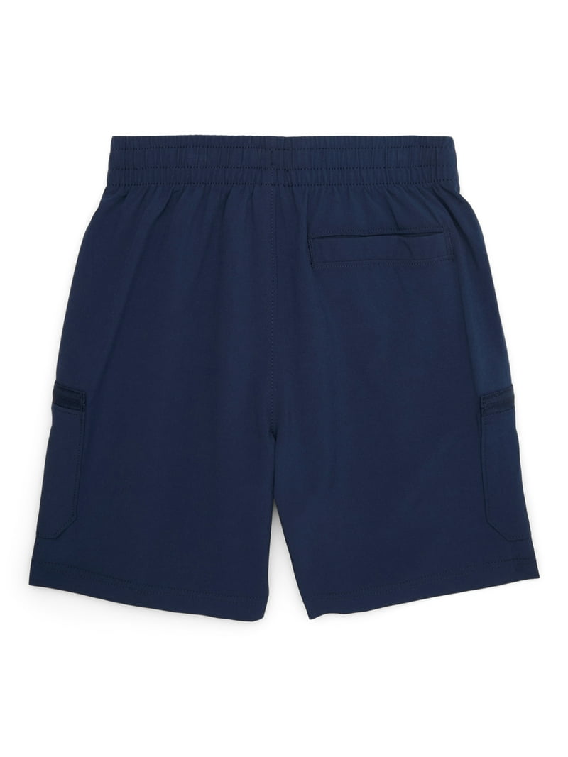 Russell Athletic Boys Active Stretch Woven Cargo Shorts, Sizes 4