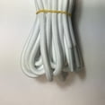 thumbnail image 3 of 2 Pairs White Round Boot Laces Shoelaces for Hiking Work Military Motorcycle Boots 36 39 40 48 54 60 63 72 Inches, 3 of 5