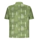 thumbnail image 4 of Blusa y camisa de manga corta con cuello vuelto para hombre, blusa informal holgada con botones y cuello vuelto, blusa de poliéster para hombre, 4 of 5