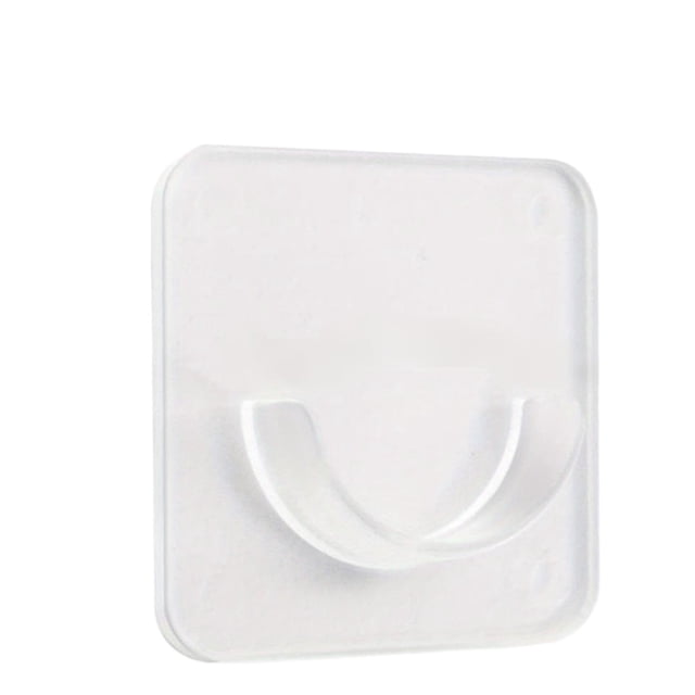 Ganchos De Pared Resistentes. Perchas De Plástico Pvc De Alta Resistencia Para El Cuarto De Baño, El Salón Y El Dormitorio. Sin Taladros. Sin Daños. Organizador Para Colgar.