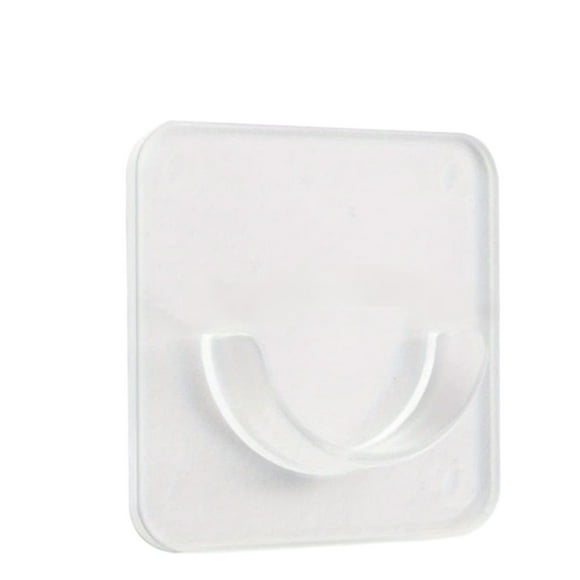 Ganchos De Pared Resistentes. Perchas De Plástico Pvc De Alta Resistencia Para El Cuarto De Baño, El Salón Y El Dormitorio. Sin Taladros. Sin Daños. Organizador Para Colgar.