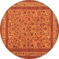 thumbnail image 1 of Ahgly Company Indoor Round Persian Orange Traditional Area Rugs, 8' Round, 1 of 1