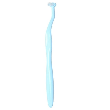 Tufted Toothbrush, Mini Toothbrush Tartar Remover, Orthodontic Braces Cleaning Brush For Oral Care, Braces Brush For Cleaner(blue)