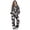 Elegant Peony Flower Print Black, variant on Renewold Sweatsuits Women 2 Piece Outfit Oversized Matching Tracksuit Sets Long Sleeve Top and High Waisted Wide Leg Sweatpants with Pockets Warm Fall Winter Outfits, Labrador Paw Print Brown, XS