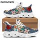 thumbnail image 1 of Zapatos de enfermera con degradado para mujer, diseño de marca premium, zapatillas de fisioterapia, antideslizantes, planos, calzado de playa para mujer, 1 of 6