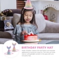 thumbnail image 2 of 2 piezas de cumpleaños Gat de fiesta Mermaid con forma de sirena, 2 of 5