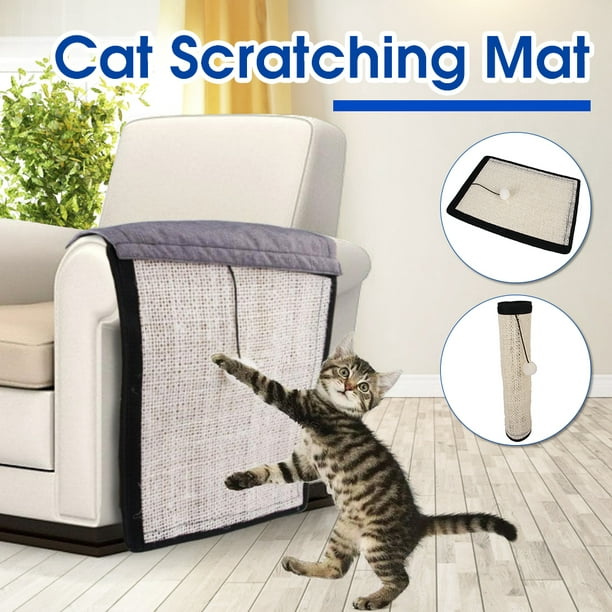 Smorebuy Cat Scratching Pad, Durable Natural Sisal Scratching Pad, Non
