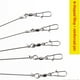 thumbnail image 2 of JShteea Señuelo Pesca Con Paraguas 5 Brazos Juego Cabeza Con Giratorio (4), 2 of 9