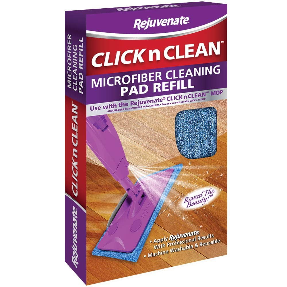 Rejuvenate Click N Clean Microfiber Mop Cleaning Pad Refill Walmart