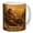 Accent Mug, variant on Lotusprint LLC Funny Bigfoot Ceramic Mug, First Conspiracy Later Sasquatch Ceramic Cup 11oz