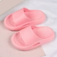 thumbnail image 2 of adviicd Kid Slippers Kids Cloud Slides Boys Girls Shower Slippers Slip on Slide Sandals Non-slip Summer Beach Pool Shoes (Pink,11), 2 of 6
